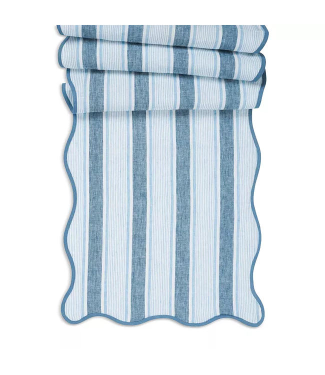 JULISKA Cabana Stripe 18" x 90" Table Runner