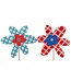 THE ROUND TOP COLLECTION Whimsy Plaid Flower