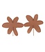 THE ROUND TOP COLLECTION Whimsy Plaid Flower