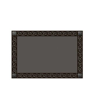 Recycled Rubber Tray - Scroll