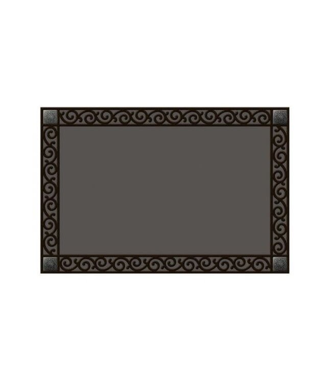 Recycled Rubber Tray - Scroll