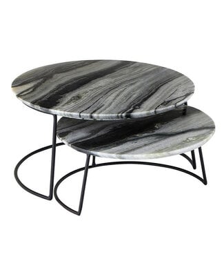 Grey Marble Nested Trays