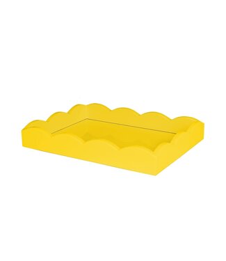 ADDISON ROSS Small Lacquered Scalloped Tray