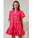 Celeste Blevin Ikat Mini Dress
