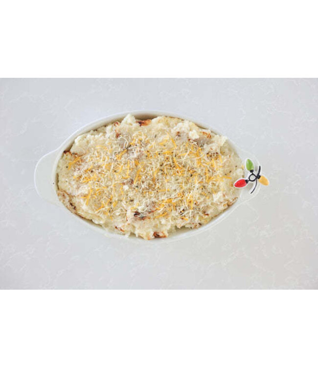 NORA FLEMING Oval Baker Pinstripes