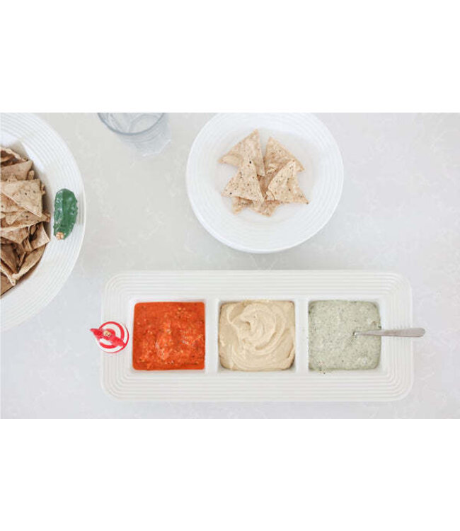 NORA FLEMING Garnish Dish Stripes