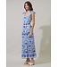Emely Rivera Tropics Tiered Maxi Dress