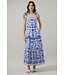 Emely Rivera Tropics Tiered Maxi Dress