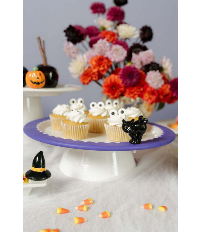 NORA FLEMING Pinstripes Melamine Round Platter