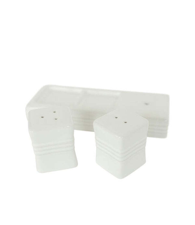 NORA FLEMING Salt & Pepper - Pinstripes