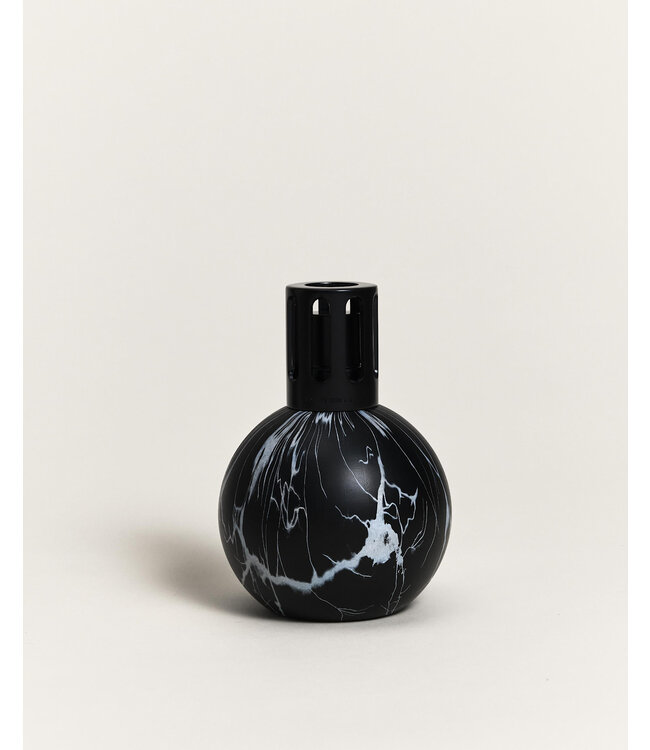 Boule Fragrance Lamp Marble Black