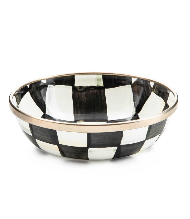 MACKENZIE CHILDS Courtly Check Relish Dish