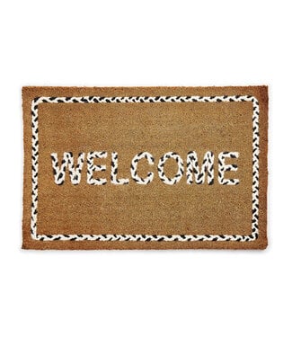MACKENZIE CHILDS Braided Welcome Entrance Mat
