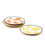 MACKENZIE CHILDS Tutti Frutti Dessert Plate