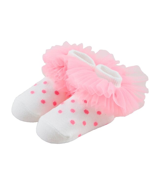 Pink Dot Tutu Sock