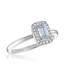 CZ Emerald Cut Stack Ring