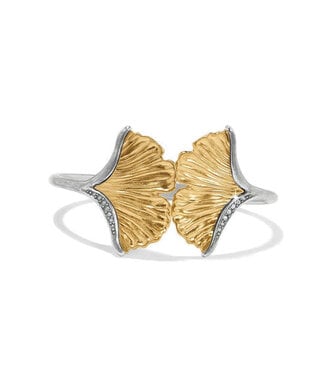 BRIGHTON Everbloom Ginkgo Hinge Bangle