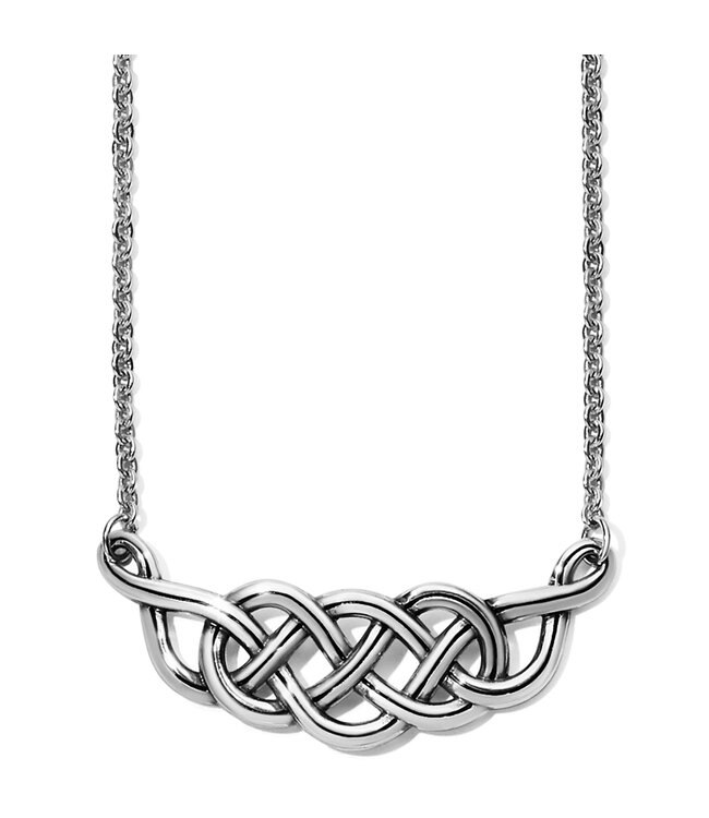 BRIGHTON Interlok Braid Collar Necklace