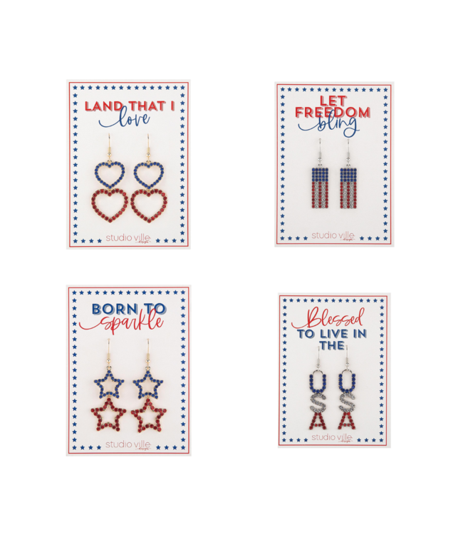 USA Earrings