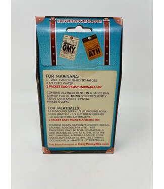 Easy Peasy  Marinara & Meatball Mix