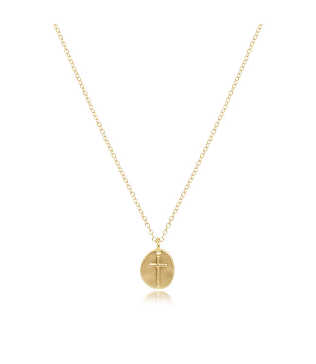 ENEWTON 16" Necklace Gold - Inspire Small Gold Charm