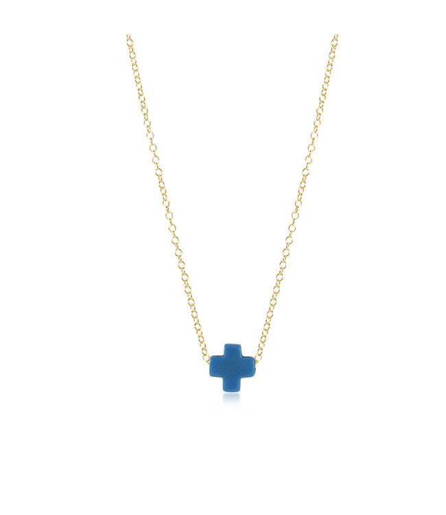 ENEWTON 16" Necklace Gold - Signature Cross