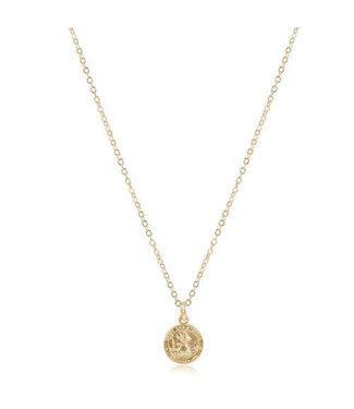 ENEWTON 16" Necklace Gold - Protection Gold Disc