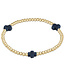 ENEWTON Signature Cross Gold Pattern 3mm Bead Bracelet