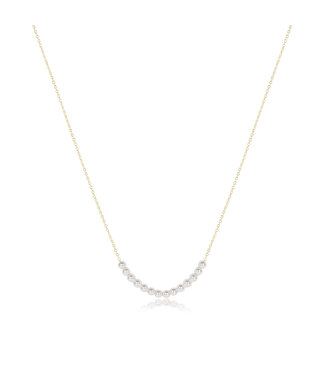 ENEWTON 16" Necklace Gold - Classic Beaded Bliss - 4mm Pearl