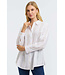 Zoey Long Sleeve Eyelet Shirt