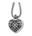 BRIGHTON Floral Heart Locket Necklace