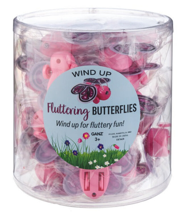 Wind Up Fluttering Butterlies - Sold Individually
