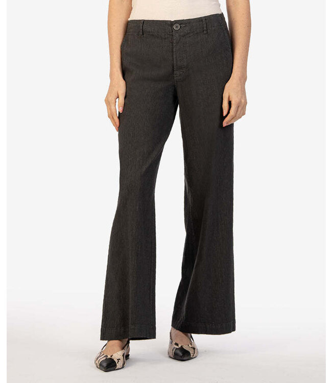 KUT FROM THE KLOTH Meg Linen High Rise Wide Leg Pants