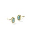 KENDRA SCOTT Mini Ellie Stud Gold Earrings