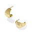 KENDRA SCOTT Krista Metal Hoop Earrings