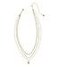 KENDRA SCOTT Mini Elisa Triple Strand Necklace