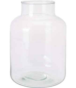 Vase Glass Recycled 140xh200mm