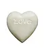 Soapstone Heart with Engraved "Love"