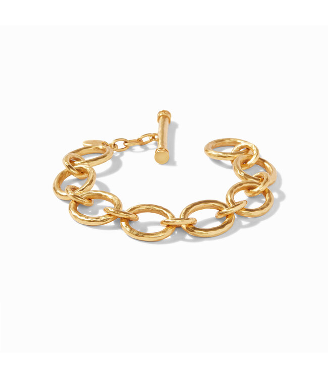 JULIE VOS Catalina Demi Link Bracelet Gold