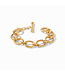 JULIE VOS Catalina Demi Link Bracelet Gold