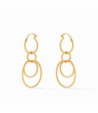 JULIE VOS Simone 3-in-1 Earring Gold