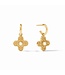 JULIE VOS Malta Corinth Hoop &  Charm Earring