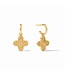JULIE VOS Malta Corinth Hoop &  Charm Earring