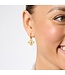 JULIE VOS Malta Corinth Hoop &  Charm Earring