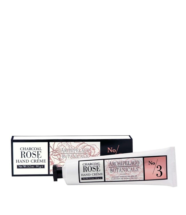 ARCHIPELAGO BOTANICALS Charcoal Rose Hand Crème