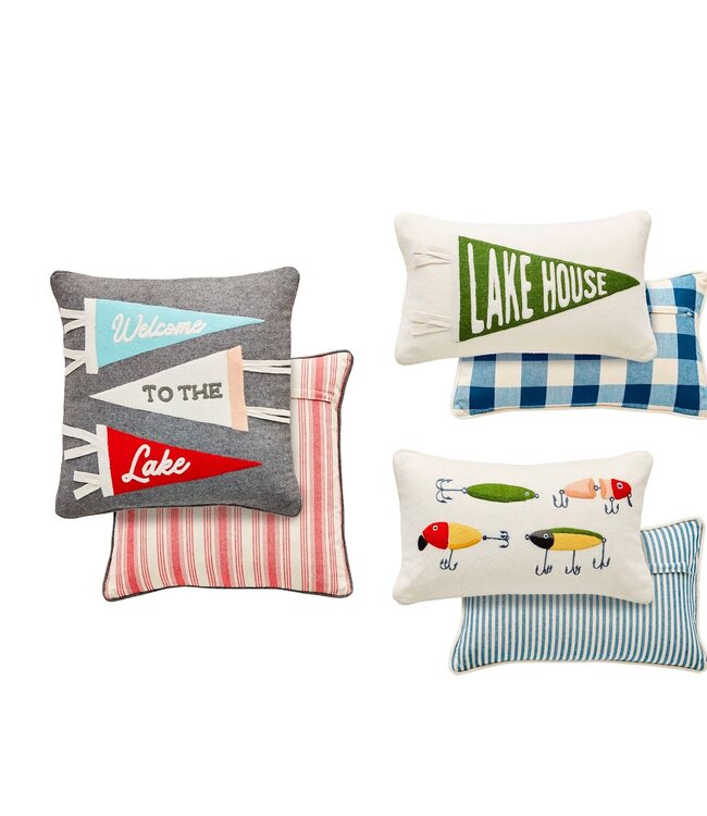 Lake Pennant Pillows