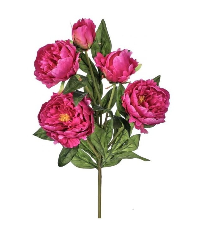 32” Deluxe Peony Spray