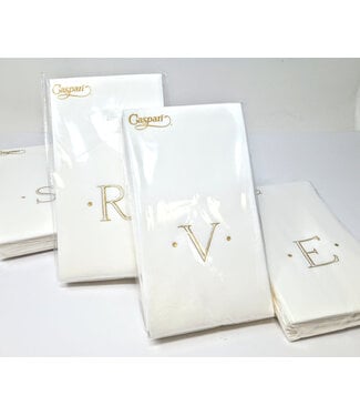 Paper Linen White Guest Napkin (Sold Individually)