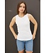 Cara Basic Solid Cotton Crew Neck Tank