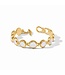 JULIE VOS Saratoga Tennis Bracelet Mother of Pearl